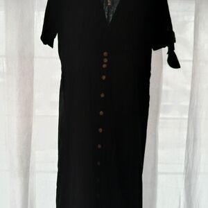 Buffalo David Bitton Black Long Sleeve Dress